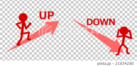 illustration, UP, DOWN 21834280