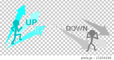 illustration, UP, DOWN 21834288