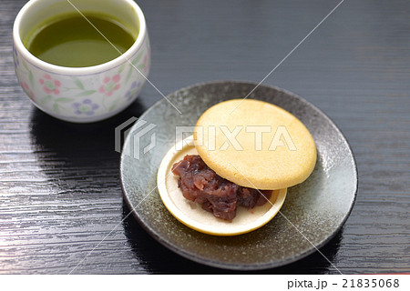 和菓子　もなか 21835068