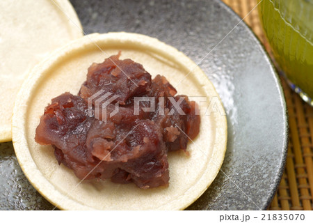 和菓子　もなか 21835070