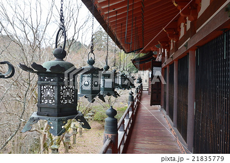 談山神社･拝殿の回廊（奈良県桜井市多武峰319） 21835779