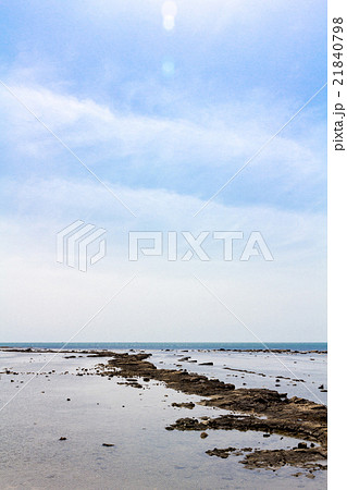 男鹿半島 鵜ノ崎海岸の写真素材