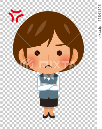 生氣的OL 21841308