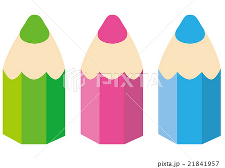 色鉛筆のイラスト素材