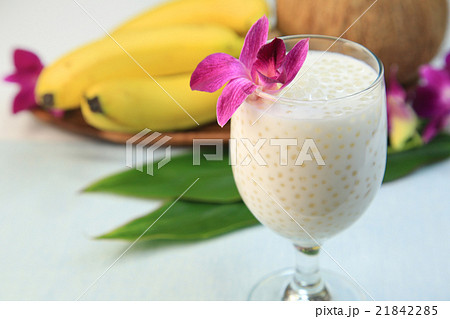 タピオカ入りココナッツミルク 21842285