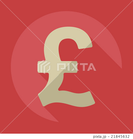 Flat modern design with shadow icons currency unit Flat modern design with shadow icons currency unit 21845632