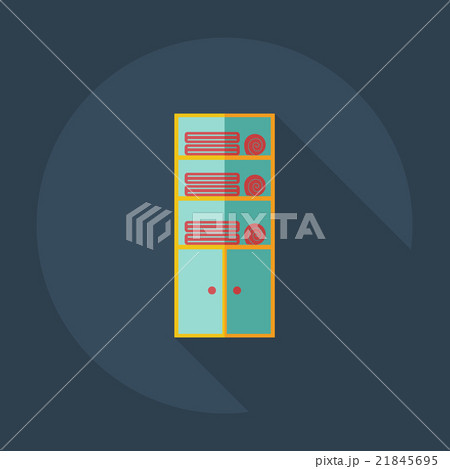 Flat modern design with shadow icons towel Flat modern design with shadow icons towel 21845695