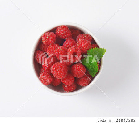 fresh red raspberries 21847585