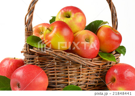 basketful of red apples 21848441