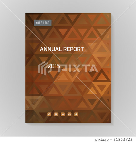 Annual Report Cover vector illustration 21853722