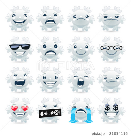 Funny Snowflake Emojis 21854116