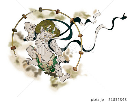 雷神のイラスト素材 [21855348] - PIXTA