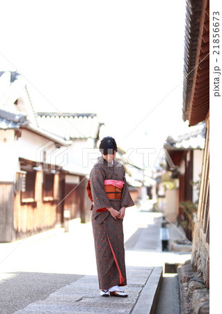 着物ポートレート 21856673