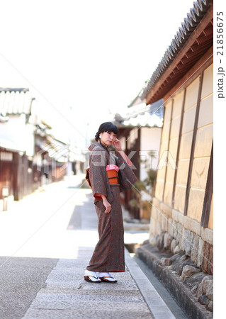 着物ポートレート 21856675