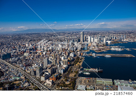 横浜都心空撮 21857460