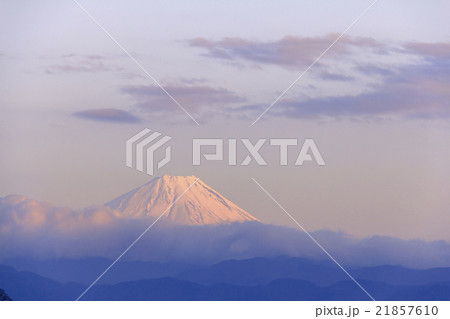 富士山_夕景 21857610