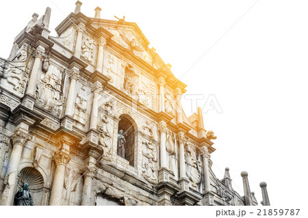 Ruins St.Paul Church in Macau Ruins St.Paul Church in Macau 21859787