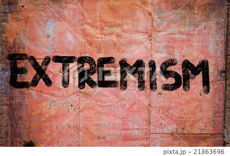 Stop Extremism Concept Stop Extremism Concept 21863696