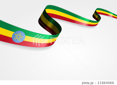 Ethiopian flag background. Vector illustration. Ethiopian flag background. Vector illustration. 21864066
