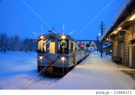 冬の鉄道 21866321
