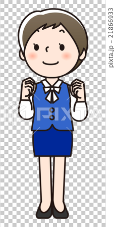 女性-頑張って 女性-頑張って 21866933