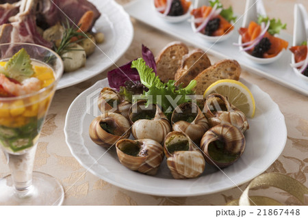 エスカルゴとパーティー料理 エスカルゴとパーティー料理 21867448