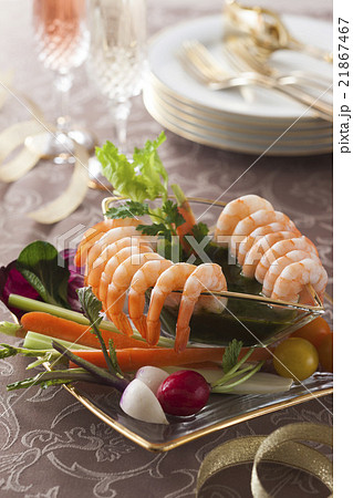 シュリンプカクテルバジルソース 21867467