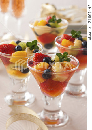 フルーツカクテルゼリー 21867492