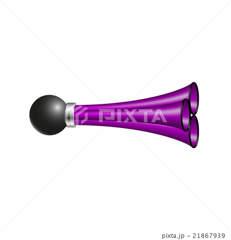 Triple air horn in purple design 21867939