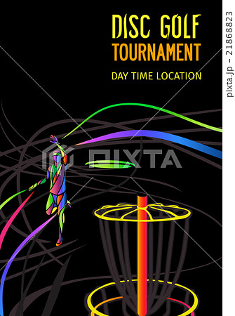 Disc golf or Frolf sports banner 21868823