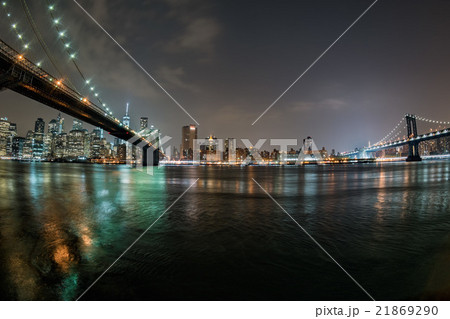 manhattan night view from brooklyn manhattan night view from brooklyn 21869290