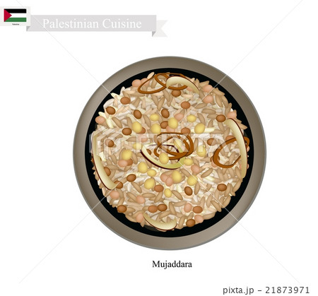 Mujaddara or Palestinian Rice and Lentils Mujaddara or Palestinian Rice and Lentils 21873971