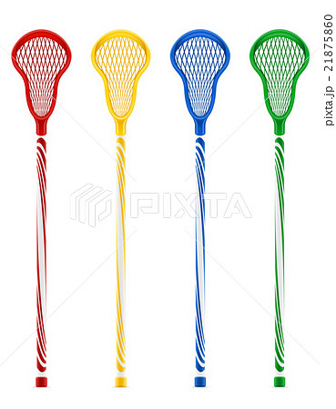 Lacrosse Sticks Vector Illustration