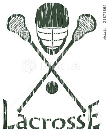 Lacrosse Sport Concept Vector Illustrationのイラスト素材