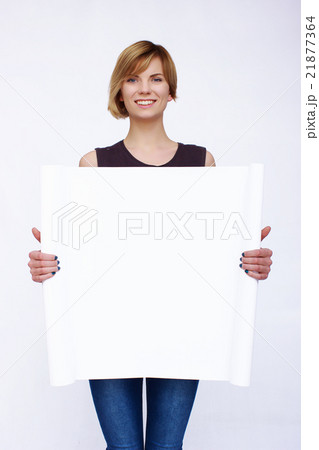 Happy woman portrait 21877364