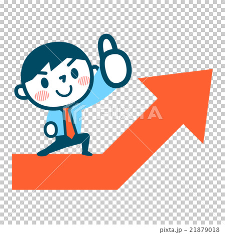 ビジネスマンと上昇 21879018