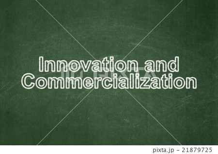 Science concept: Innovation And Commercialization 21879725