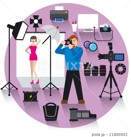 photo studio concept icon photo studio concept icon 21880002