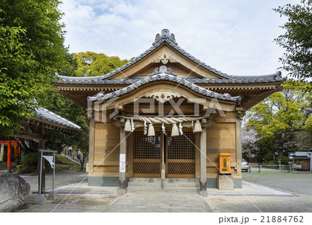 名島神社の拝殿 名島神社の拝殿 21884762