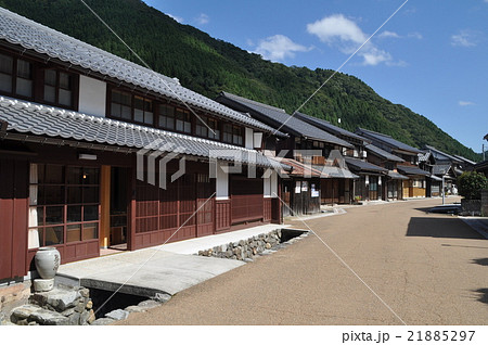 福井県若狭町にある鯖街道の宿場町、熊川宿 21885297