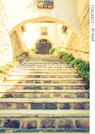 Old concrete stair 21887651
