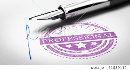 Trusted Professionnal Stamp 21889112