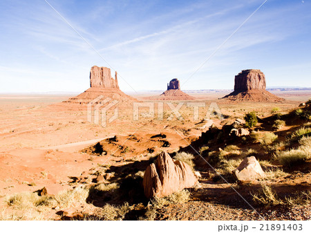 The Mittens and Merrick Butte, Monument Valley NP 21891403