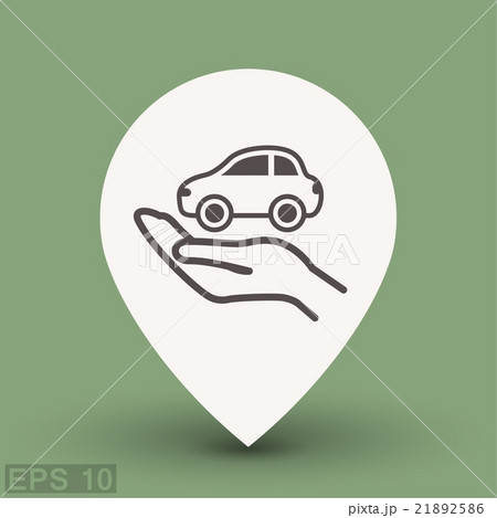 Pictograph of car 21892586