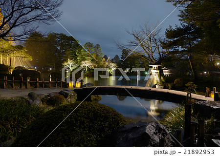 徽軫灯籠 ことじとうろう 兼六園 金沢 ライトアップ 北陸 徽軫灯籠 ことじとうろう 兼六園 金沢 ライトアップ 北陸 21892953