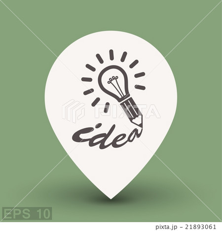 Pictograph of light bulb 21893061
