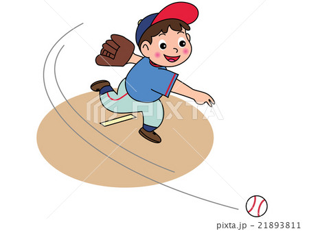 少年野球のピッチャー  21893811