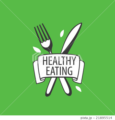 vector logo healthy eating 21895514