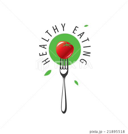 vector logo healthy eating 21895518