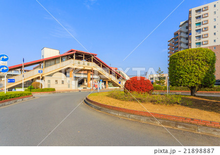 高崎線 吹上駅 南口駅前の風景 高崎線 吹上駅 南口駅前の風景 21898887
